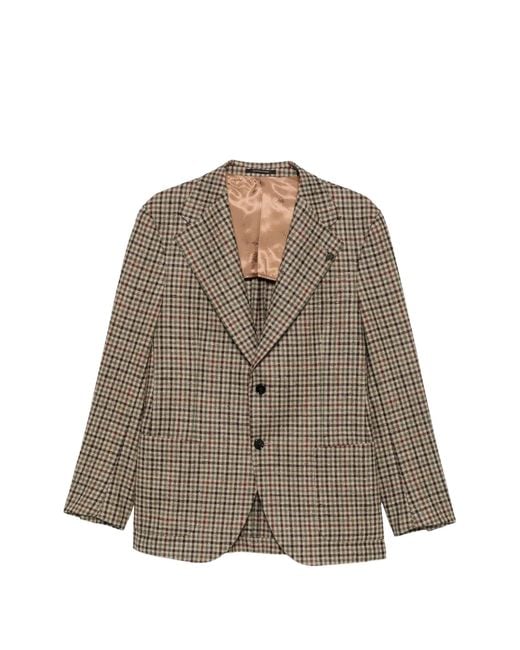 Gabriele Pasini Brown Suede Jacket for men