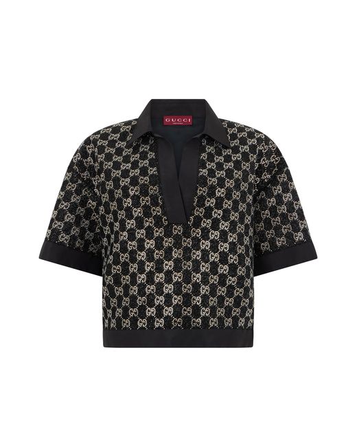 Gucci Top in Black | Lyst