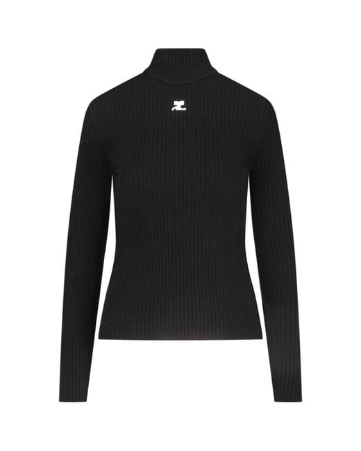 Courreges Black Turtleneck