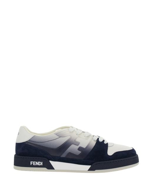 Fendi Blue Sneakers for men