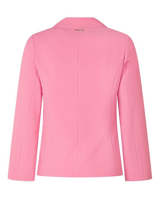 Twinset Pink Double Layer Reversible Blazer