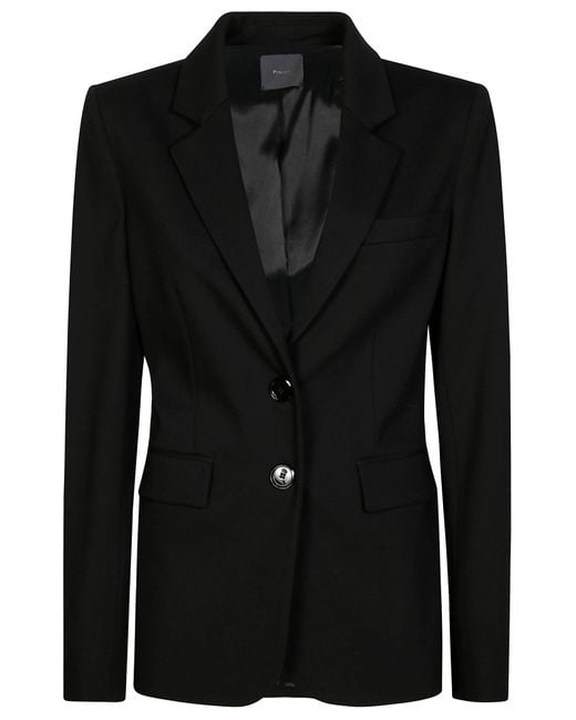 Pinko Black Wheel Knitted Jacket