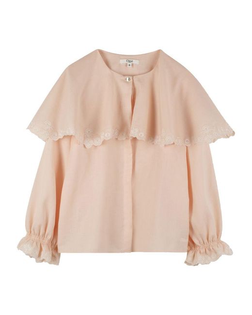 Chloé Pink Blouse