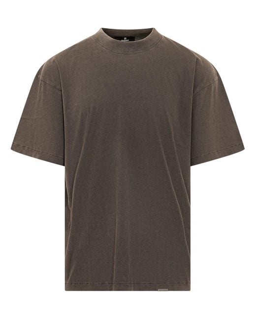 Represent Gray Oversized Tee