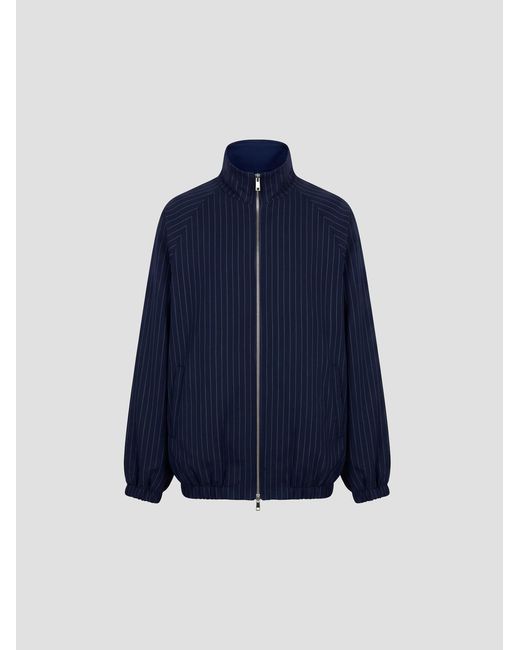 Frankie Shop Blue Essential Track Jacket
