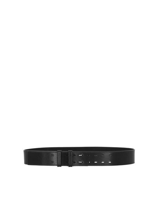 Dries Van Noten Black Belts Mini Design