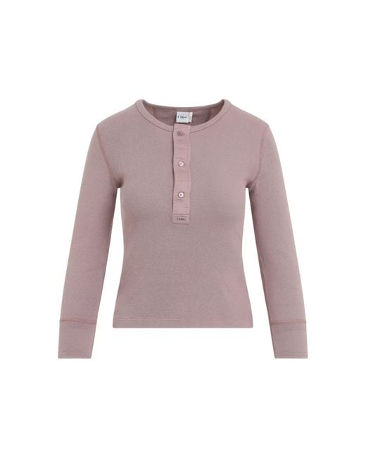 Chloé Purple Sweater