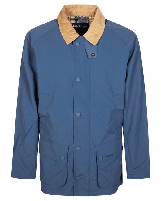 Barbour Blue Ashby Showerproof Jacket for men