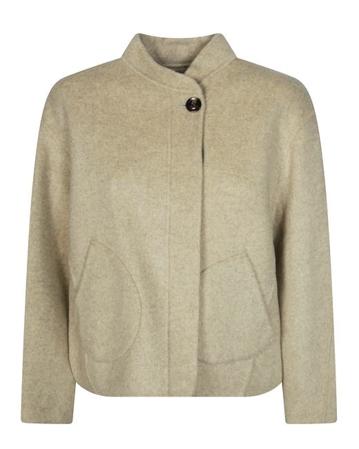 Soeur Natural Wool Blend Jacket