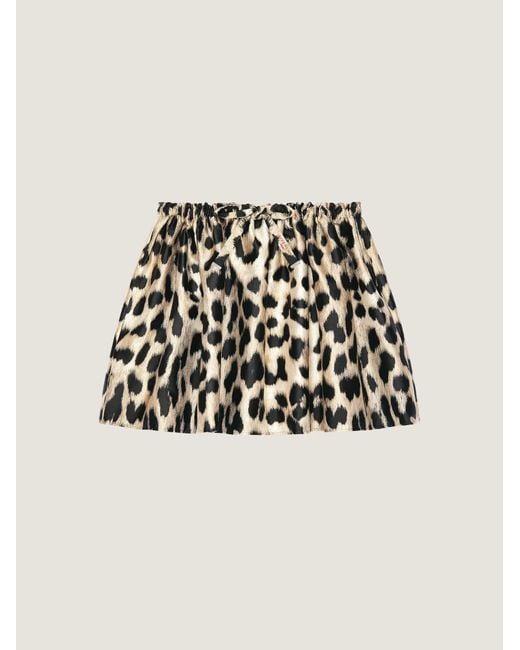 Givenchy Black Mini Pleated Skirt