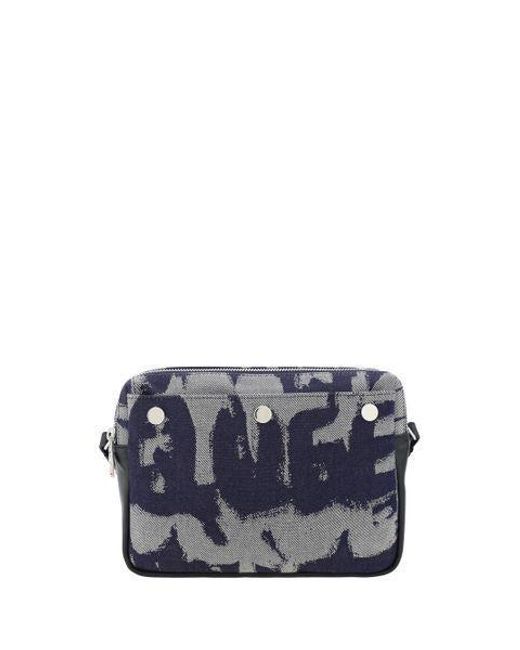 McQueen Blue Camera Mini Handbag for men