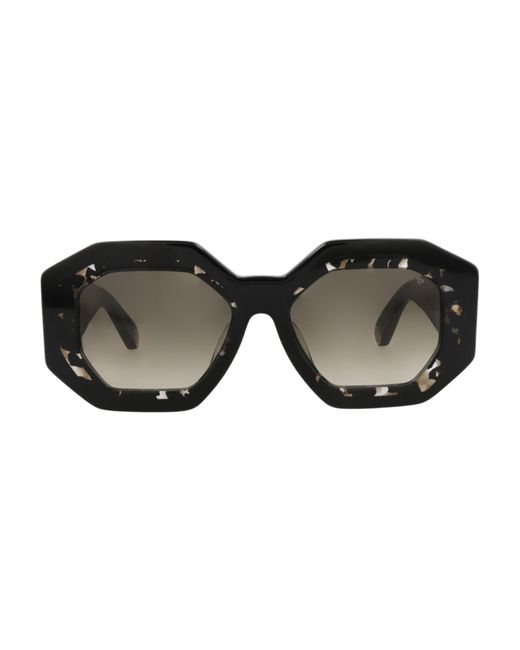 Philipp Plein Black Spp098M Sunglasses