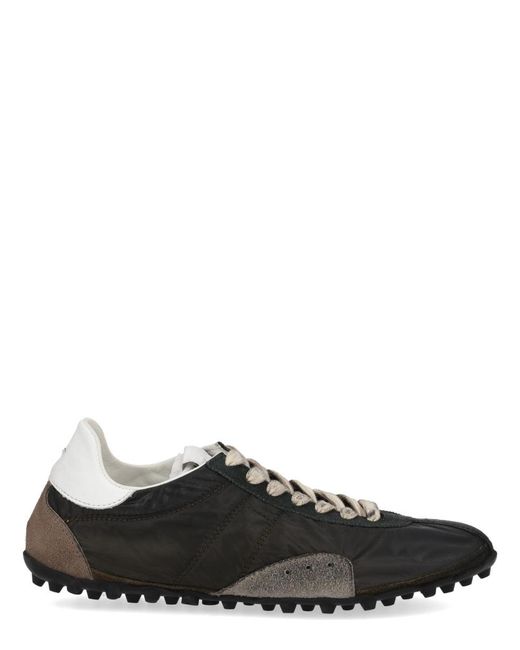 Maison Margiela Women's Black Sprinters Low Sneakers