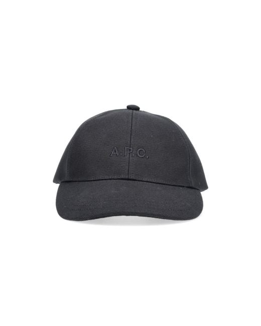 A.P.C. Blue A. P.C. 100% Cotton Hat