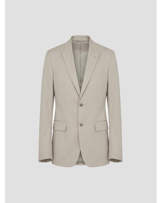 Rier Natural Mini Wool Suit Jacket