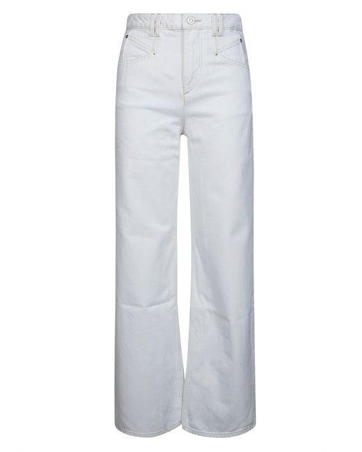 Isabel Marant White Lemony Pants