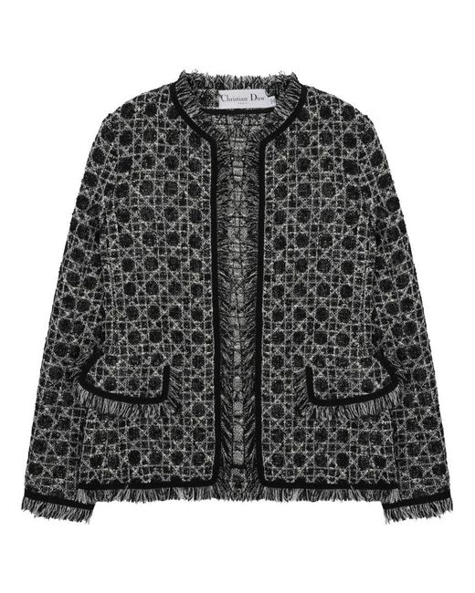 Dior Gray Dior Giacca "Macrocannage"