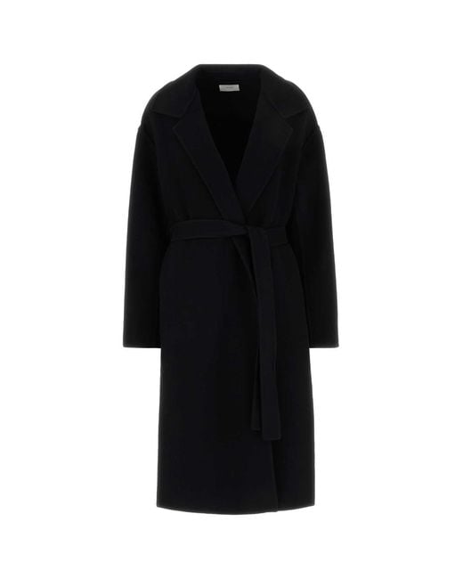 The Row Black Ciara Wool Blend Jacket