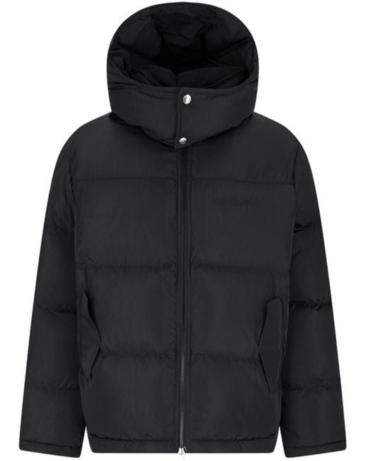 Off-White c/o Virgil Abloh Black Down Jacket for men