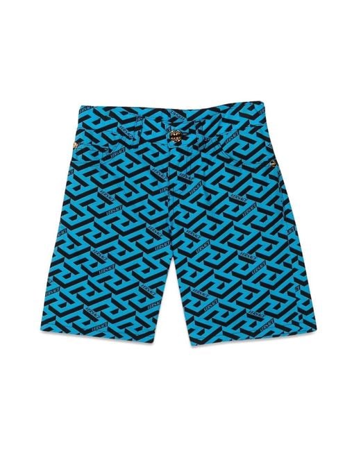 Versace Blue Short