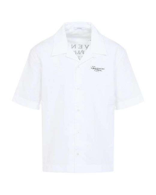 Givenchy White Classic Cotton Shirt For for men