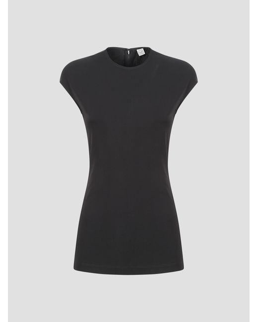 Totême Black Mini Essential Top