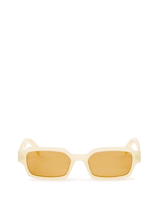 Retrosuperfuture Metallic Canarino Mini Sunglasses