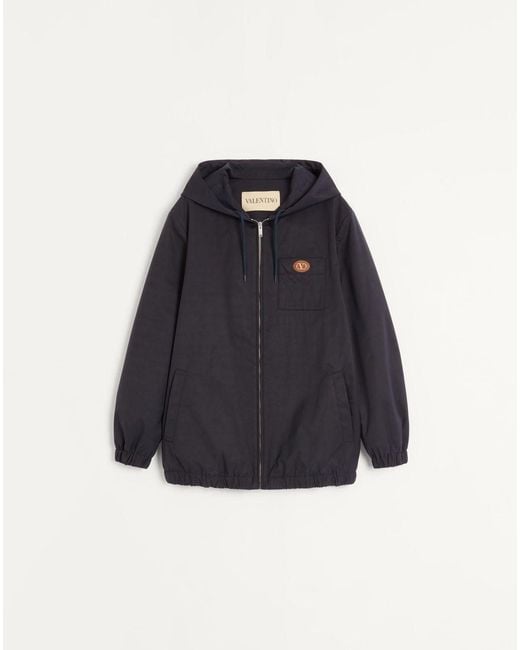Valentino Blue Caban Jacket for men