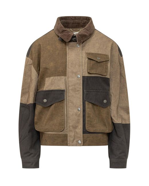 Isabel Marant Brown Risla-Gc Jacket
