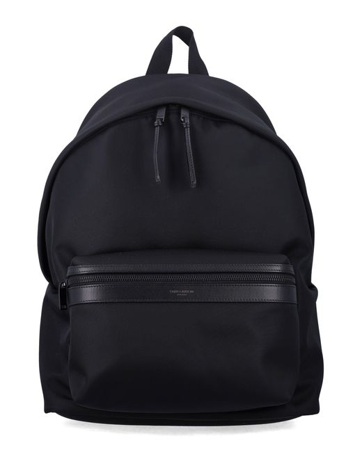 Saint Laurent Blue City Backpack for men