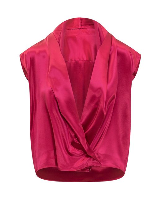Alberta Ferretti Pink Mini Chic Top