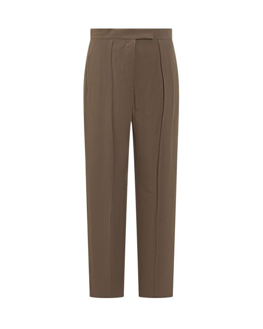Ferragamo Brown Chic Trousers