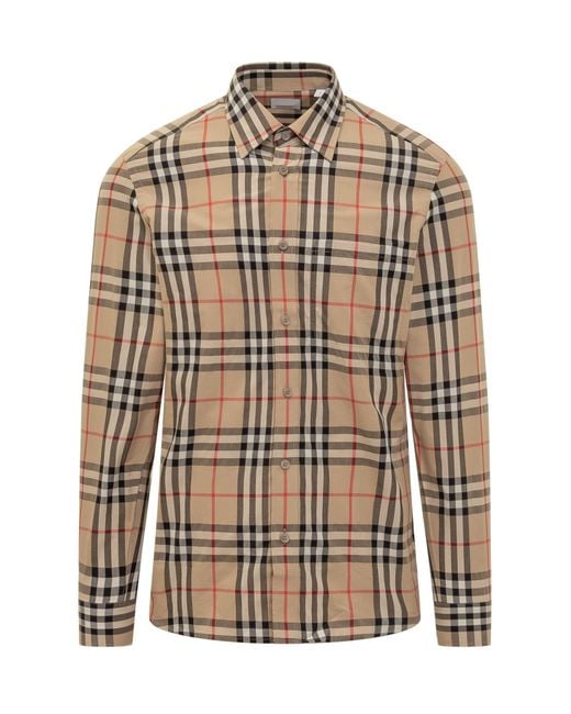 Burberry Multicolor Elevated Cotton Shirt