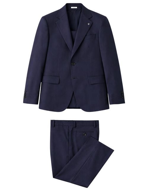 Tagliatore Blue Two-Piece Tailored Suit for men