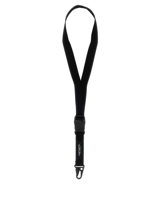Carhartt Black Clickkeych Mini Keychain for men