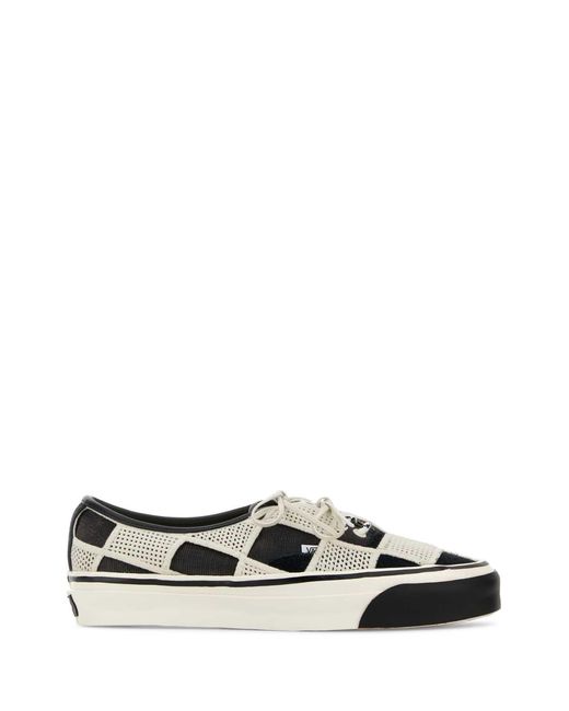 Vans White Lx Authentic 44 Shell Knit