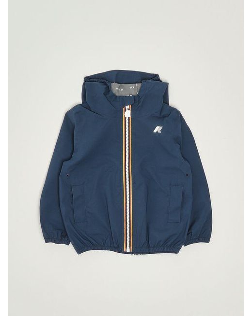 K-Way Blue Mini Stretch Dot Jacket