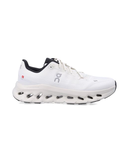 On Shoes White Cloudtec Phase Running Sneakers for men