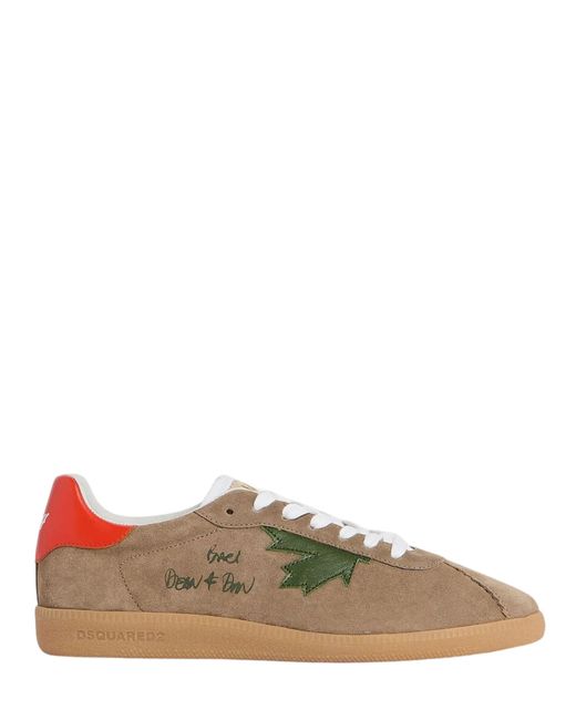 DSquared² Brown Sneaker Rebels for men