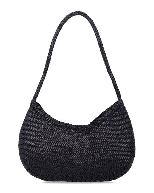 Dragon Diffusion Black Mini Shoulder Handbag