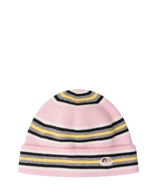 Fiorucci White Angel Patch Mini Beanie