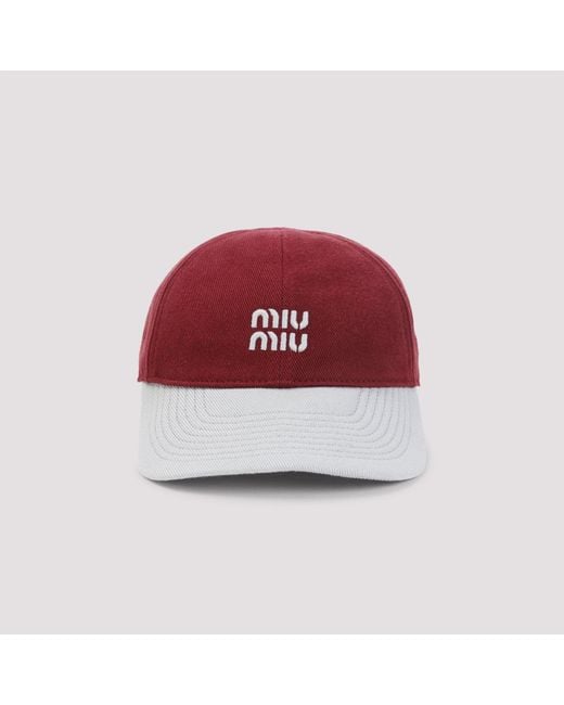 Miu Miu Red Hat