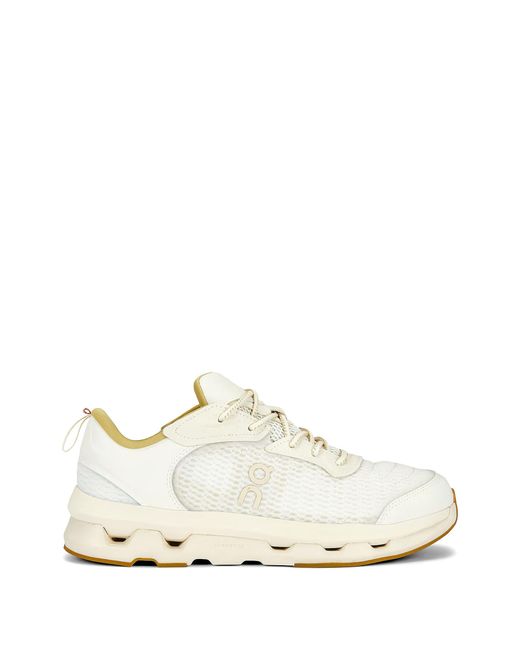 On Shoes White Cloudzone Moon Sneakers for men