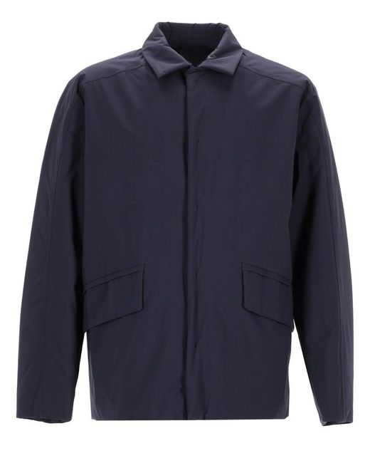 Laminar Blue Lightweight Shirt Jacket