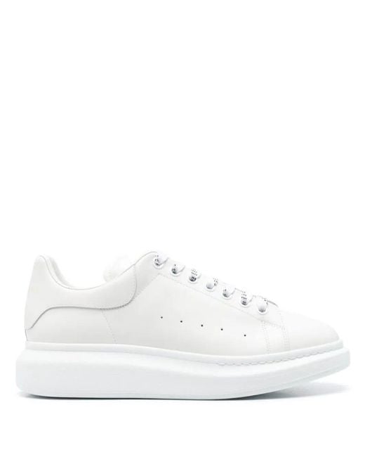 McQueen White Alexander Oversized Sneakers