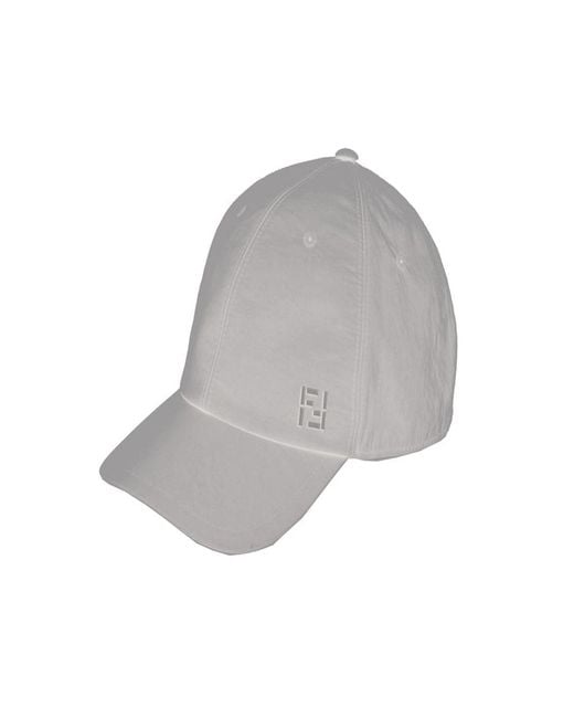 Fendi Gray Baseball Nylon for men