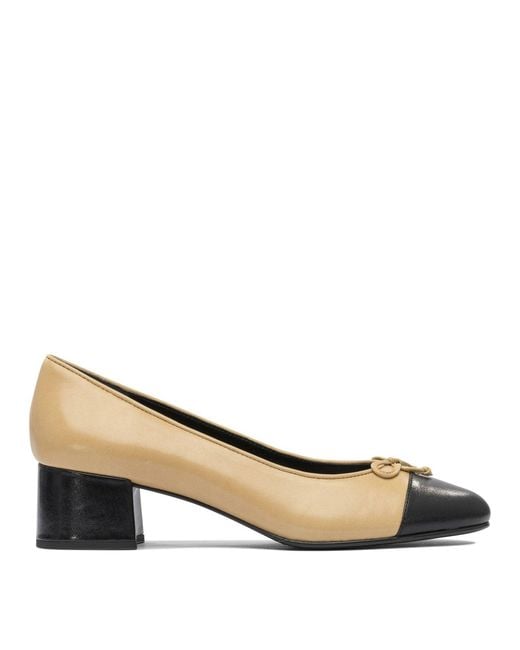 Tory Burch Natural Pumps