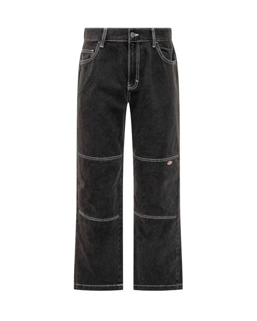Dickies Black Double Knee Work Jeans