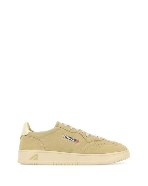 Autry Green Solid Medalist Sneakers for men