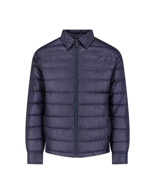 Aspesi Blue Lightweight Polyamide Tech Jacket for men